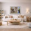 Pause For Lunch, Venice by Raffaele Fiore, original painting, in room
