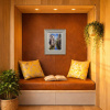 Beautiful Discovery by Raffaele Fiore, original painting, in room