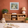 Between Sea & Land by Mario Malfer, original painting, in room