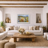 Treasured Landscape by Mario Malfer, original painting, in room