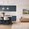 Treasured Landscape by Mario Malfer, original painting, in room