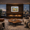 Treasured Landscape by Mario Malfer, original painting, in room