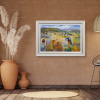 Treasured Landscape by Mario Malfer, original painting, in room