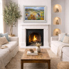 Treasured Landscape by Mario Malfer, original painting, in room