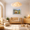 Treasured Landscape by Mario Malfer, original painting, in room