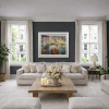 Dusk by Mario Malfer, original painting, in room