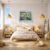 Drawing On Dreams by Mario Malfer, original painting, in room