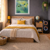 Nature’s Embrace by Mario Malfer, original painting, in room