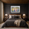 My Heart In Italy by Mario Malfer, original painting, in room
