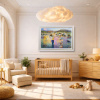 My Heart In Italy by Mario Malfer, original painting, in room