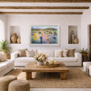 My Heart In Italy by Mario Malfer, original painting, in room