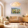 Back To Nature II by Mario Malfer, original painting, in room