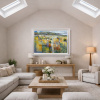 Back To Nature II by Mario Malfer, original painting, in room