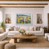 Back To Nature II by Mario Malfer, original painting, in room