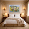 Back To Nature II by Mario Malfer, original painting, in room