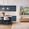 Nature’s Present by Mario Malfer, original painting, in room