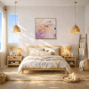 Little Moments by Manel, original painting, in room