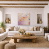 Little Moments by Manel, original painting, in room