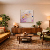 Little Moments by Manel, original painting, in room