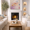 Little Moments by Manel, original painting, in room
