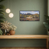 Magnificent Chisos Mountains by Carla Bosch, original painting, in room