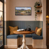 Magnificent Chisos Mountains by Carla Bosch, original painting, in room