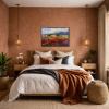 The Joy Of Spring by Carla Bosch, original painting, in room