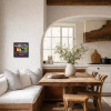 Harbour Side by Sunita Khedekar, original painting, in room