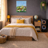 Houses by Sunita Khedekar, original painting, in room