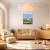 Houses by Sunita Khedekar, original painting, in room