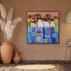 Reflection by Sunita Khedekar, original painting, in room
