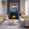 Reflection by Sunita Khedekar, original painting, in room