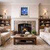 Living The Dream (Original) by Michael Abrams, original painting, in room