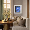 Living The Dream (Original) by Michael Abrams, original painting, in room