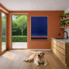 Silent Horizon by Rubén Calatayud (Arken), original painting, in room