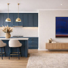 Silent Horizon by Rubén Calatayud (Arken), original painting, in room