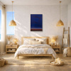 Silent Horizon by Rubén Calatayud (Arken), original painting, in room