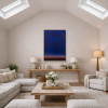 Silent Horizon by Rubén Calatayud (Arken), original painting, in room