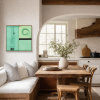 Steps by De Tomàs, original painting, in room