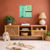 Steps by De Tomàs, original painting, in room