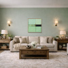 The Passing Time by De Tomàs, original painting, in room