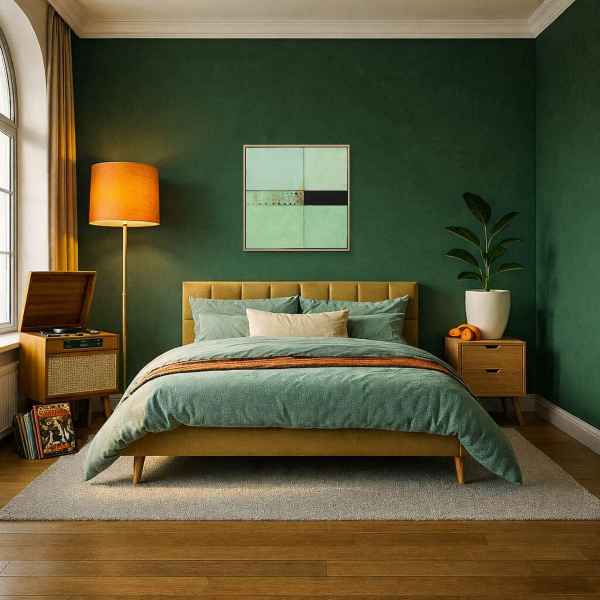 The Passing Time by De Tomàs, original painting, in room