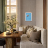 Be More Bee I (Original) by Giles Ward, original painting, in room