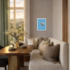 Be More Bee II (Original) by Giles Ward, original painting, in room
