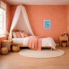 Be More Bee II (Original) by Giles Ward, original painting, in room