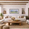 Countryside Retreat by Allan Morgan, original painting, in room