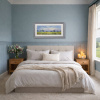 Countryside Retreat by Allan Morgan, original painting, in room