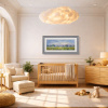 Countryside Retreat by Allan Morgan, original painting, in room