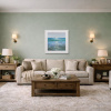 Off The Coast by Ben Payne, original painting, in room