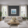 Off The Coast by Ben Payne, original painting, in room